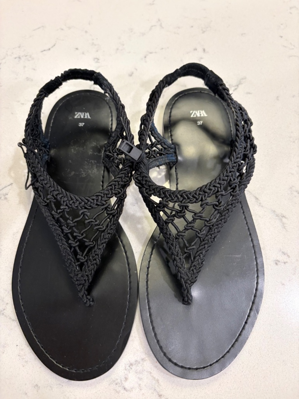 Brand New Zara Crochet Sandals